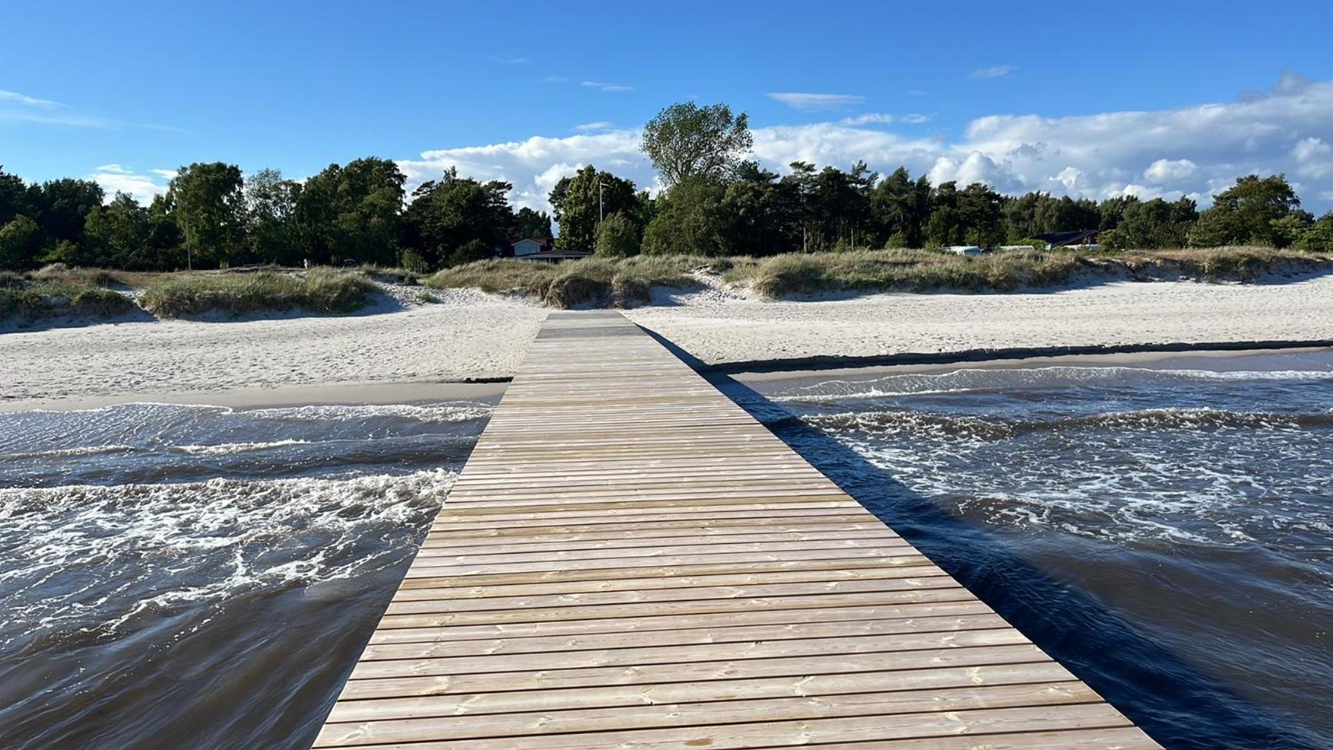 Strandboende Beddinge Strand Exteriér fotografie